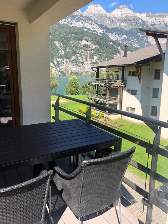 Luxurioeses Galerie-Penthouse Direkt Am Walensee Unterterzen Zewnętrze zdjęcie